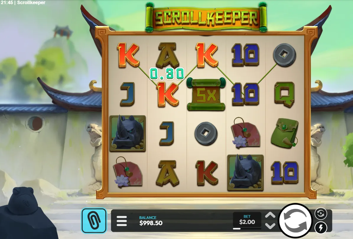 Scroll Keeper demo